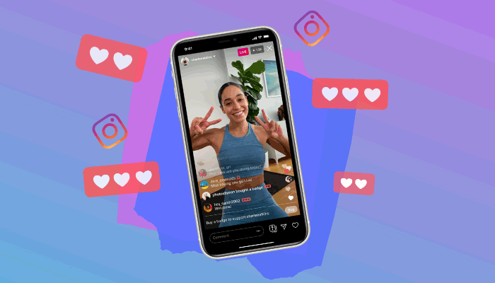 How To Make Money From Instagram - live badges