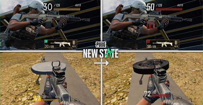 PUBG New State Vs BGMI Weapons